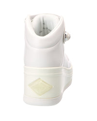 Jimmy Choo Del Mar Leather Platform Sneaker