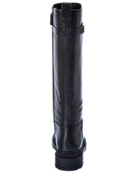 Ferragamo Ryder Leather Knee-High Boot