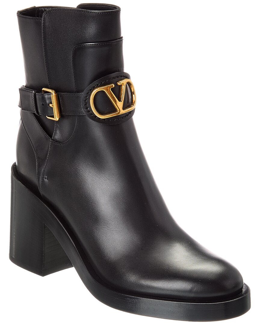Valentino Vlogo 70 Leather Boot