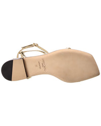 Jimmy Choo Jc Leather Sandal