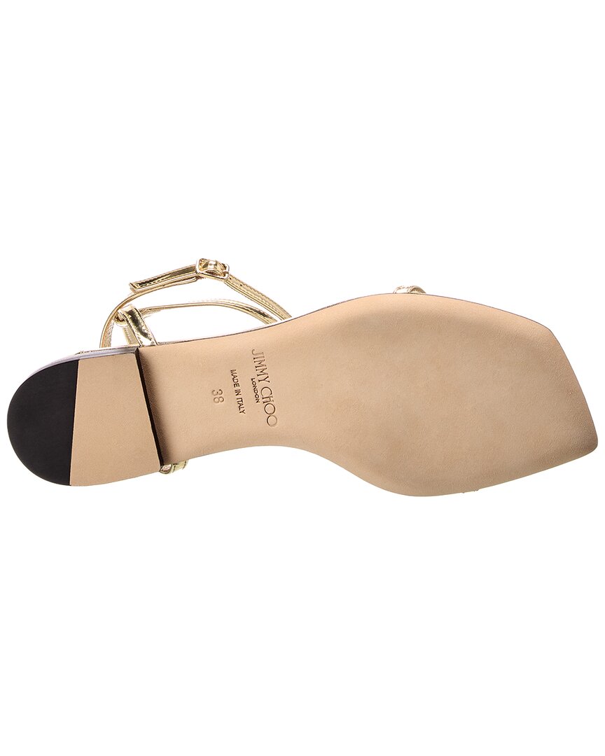 Jimmy Choo Jc Leather Sandal