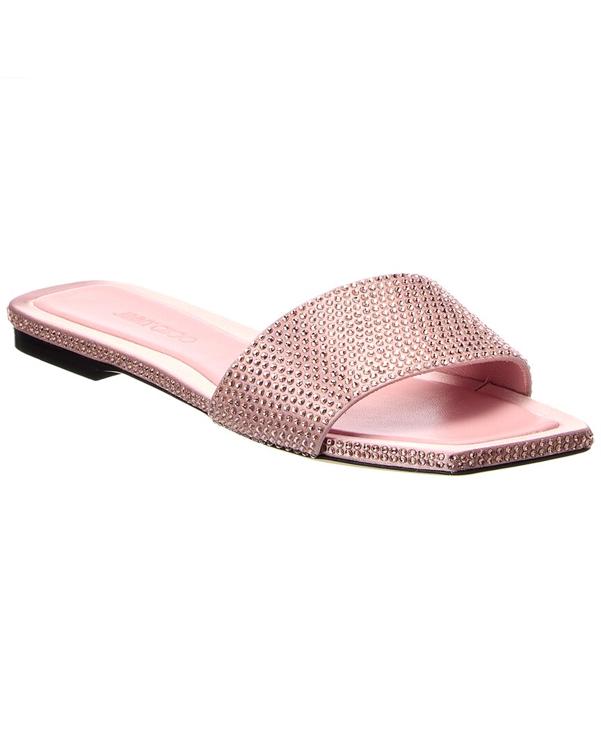 Jimmy Choo Clovis Satin Sandal