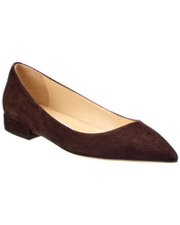 Jimmy Choo Alvena Suede Ballerina Flat