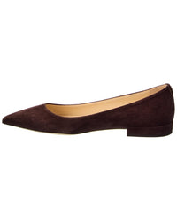 Jimmy Choo Alvena Suede Ballerina Flat