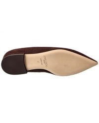 Jimmy Choo Alvena Suede Ballerina Flat