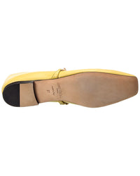 Jimmy Choo Diamond Tilda Leather Ballerina Flat