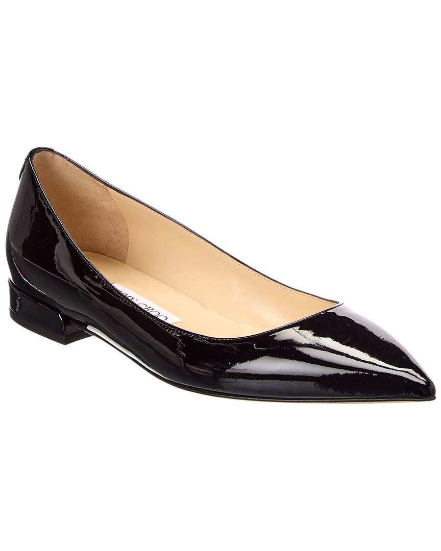 Jimmy Choo Alvena Patent Ballerina Flat