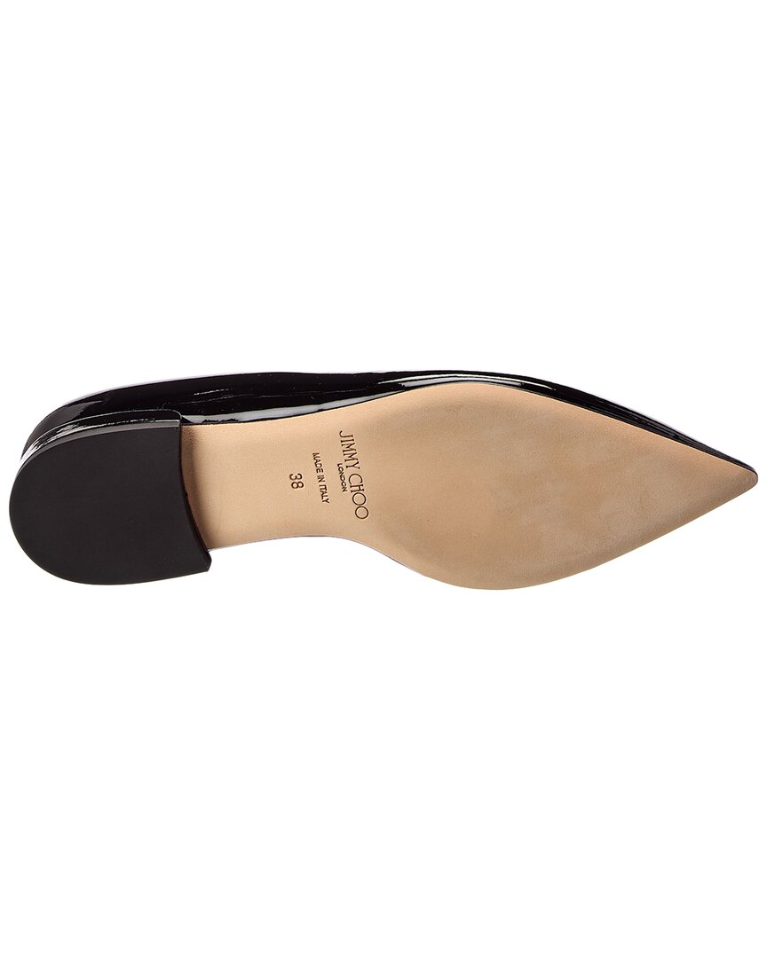 Jimmy Choo Alvena Patent Ballerina Flat