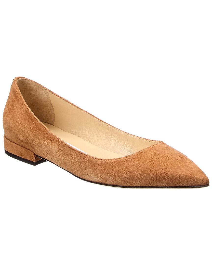 Jimmy Choo Alvena Suede Ballerina Flat