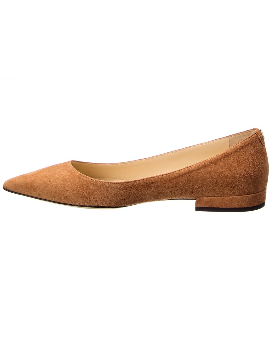 Jimmy Choo Alvena Suede Ballerina Flat