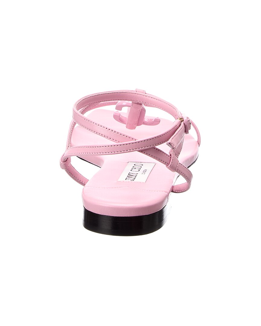 Jimmy Choo Jc Leather Sandal