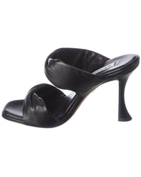 Aquazzura Twist 95 Leather Mule