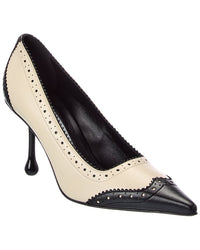 Jimmy Choo Ixia 80 Leather Pump