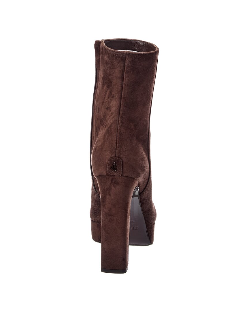 Jimmy Choo Jimmy Choo Marene 120 Suede Bootie