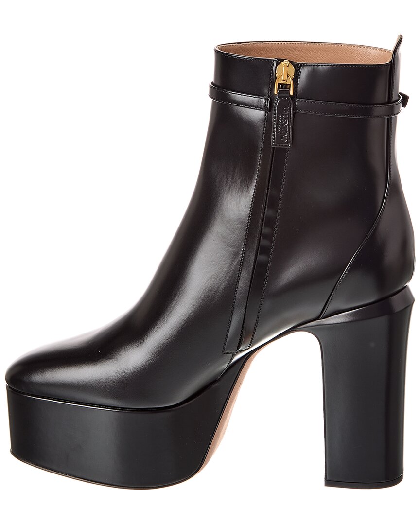 Valentino Vlogo 120 Leather Platform Boot