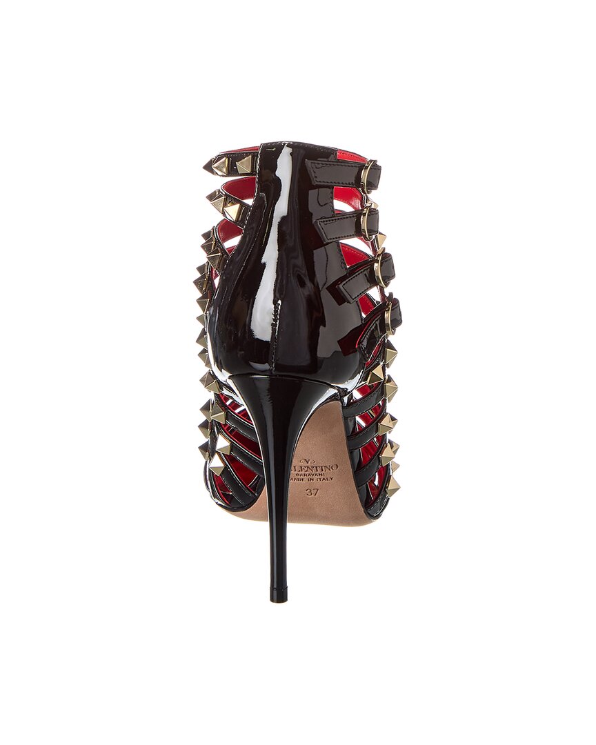 Valentino Rockstud Alcove 100 Patent Bootie