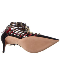 Valentino Rockstud Alcove 100 Patent Bootie