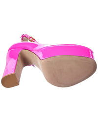 Valentino Go 155 Patent Platform Pump