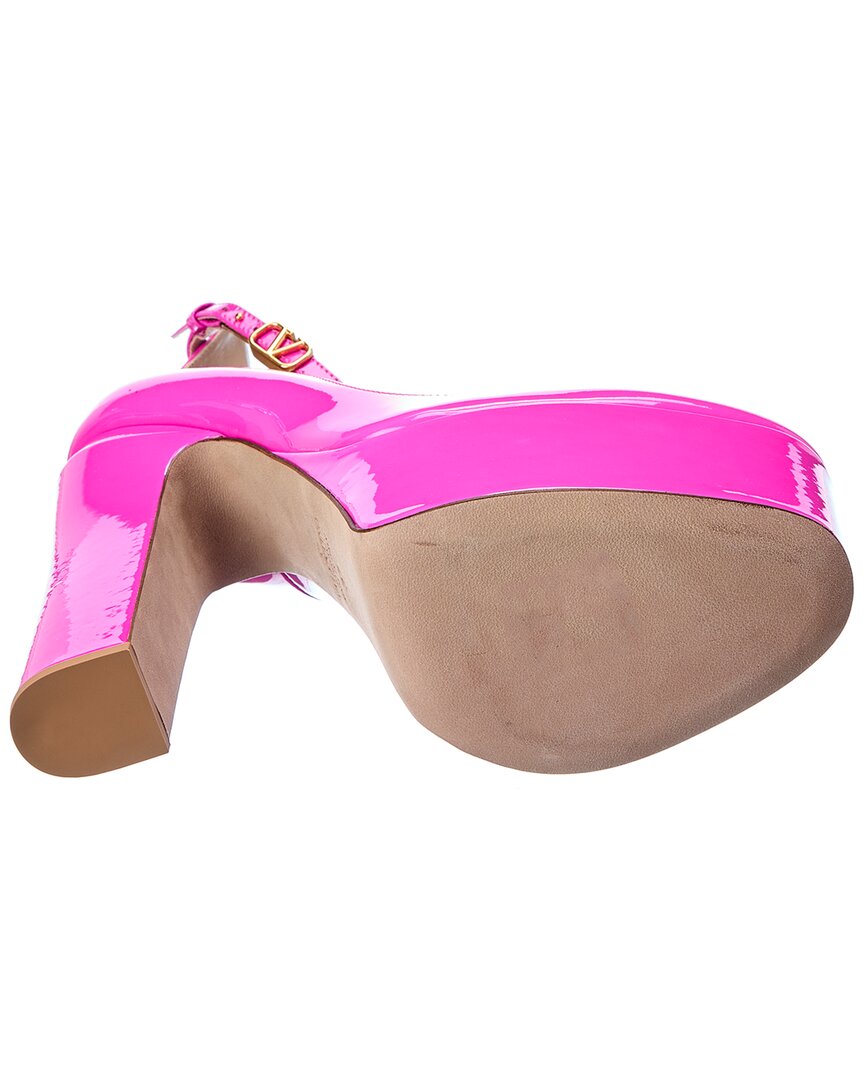 Valentino Go 155 Patent Platform Pump