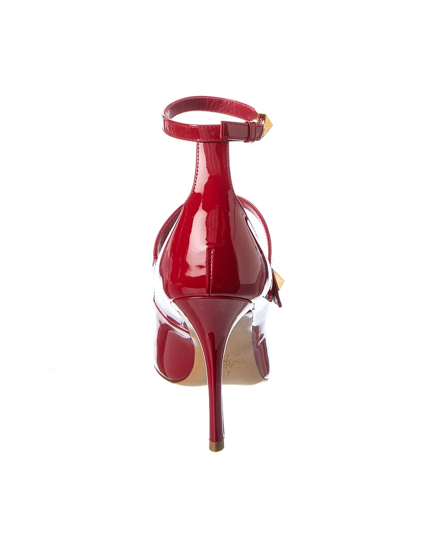 Valentino Roman Stud 100 Patent Pump