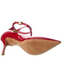 Valentino Roman Stud 100 Patent Pump