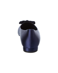 Manolo Blahnik Fortan Satin Flat