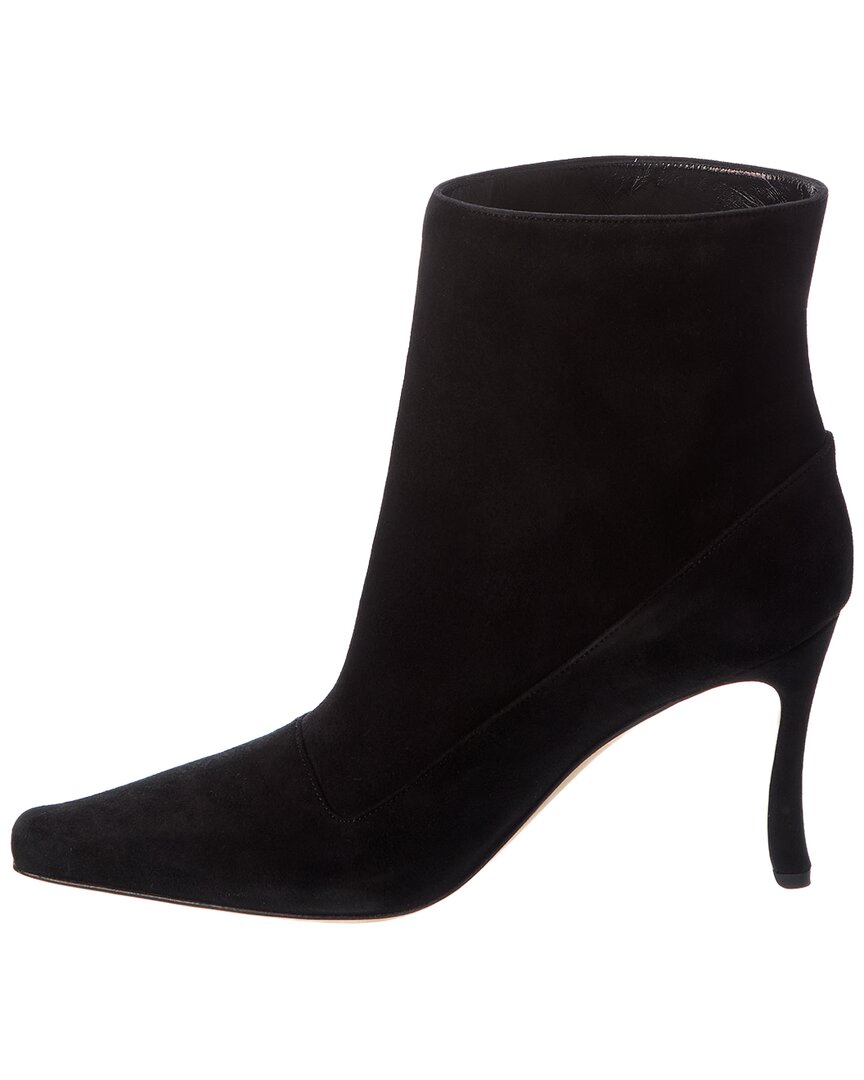 Manolo Blahnik Gustatu 90 Suede Bootie