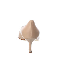 Manolo Blahnik Hangisi 50 Leather Pump