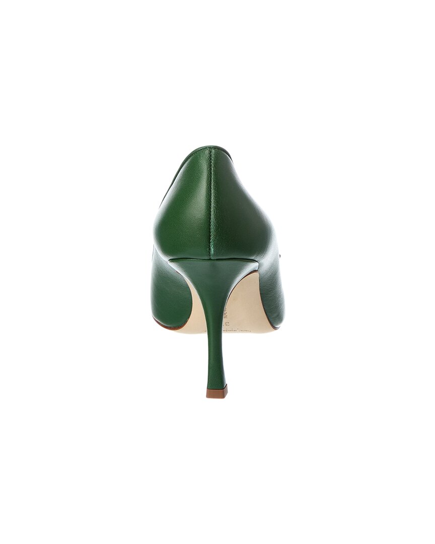 Manolo Blahnik Maysale 90 Leather Pump