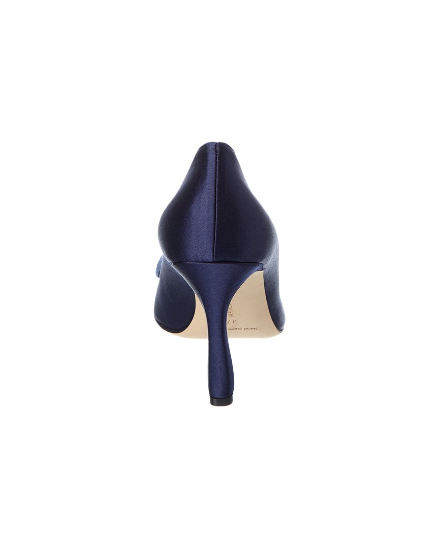 Manolo Blahnik Apius 90 Satin Pump