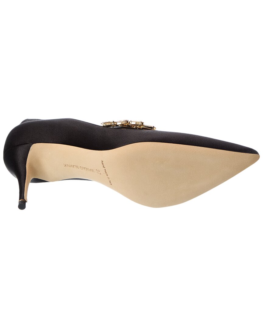 Manolo Blahnik Nadira 70 Satin Pump