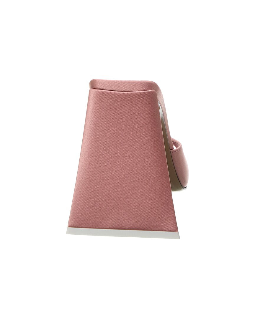 The Attico Satin Mule