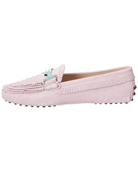 Tod’S Double T Gommino Suede Driving Shoe
