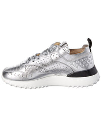 Tod’S Perforated Leather Lace-Up Sneaker