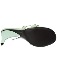 The Attico Mini Devon Leather Sandal