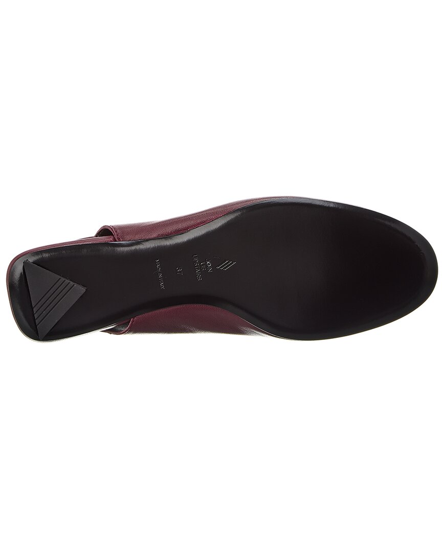 The Attico Cloe Leather Ballet Flat