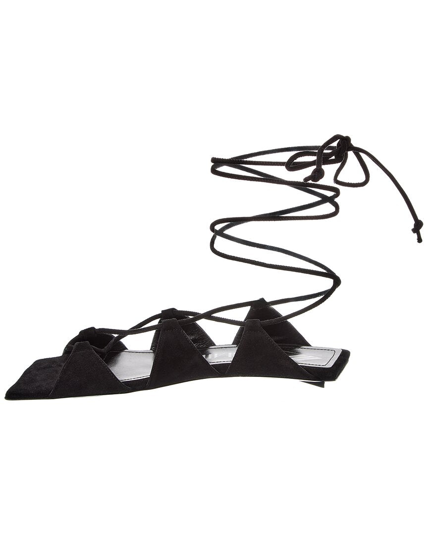 The Attico Renee Suede Sandal