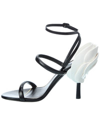 Valentino Roserouche 100 Leather Sandal