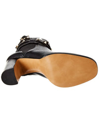 Valentino Rockstud 90 Grainy Leather Bootie