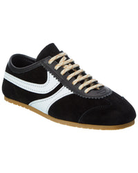 Dries Van Noten Paneled Suede & Leather Sneaker