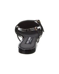 Dolce & Gabbana Leather Slingback Flat