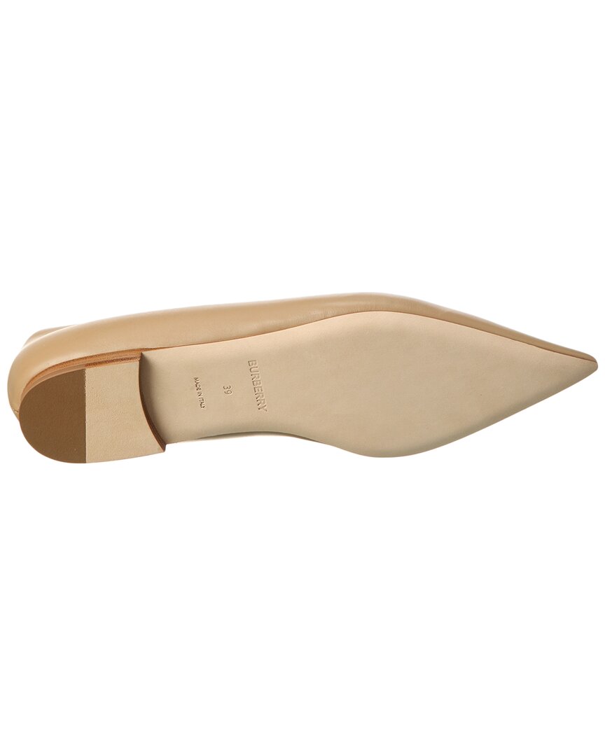 Burberry Ezra Leather Flat