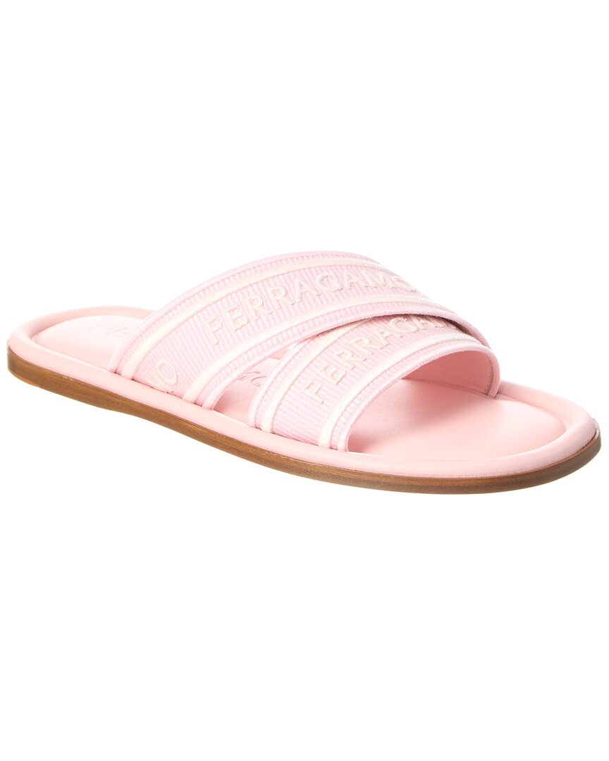 Ferragamo Signature Sandal Pink