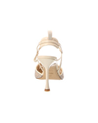 Fendi Very Colibri Lace Tulle & Leather Slingback Pump