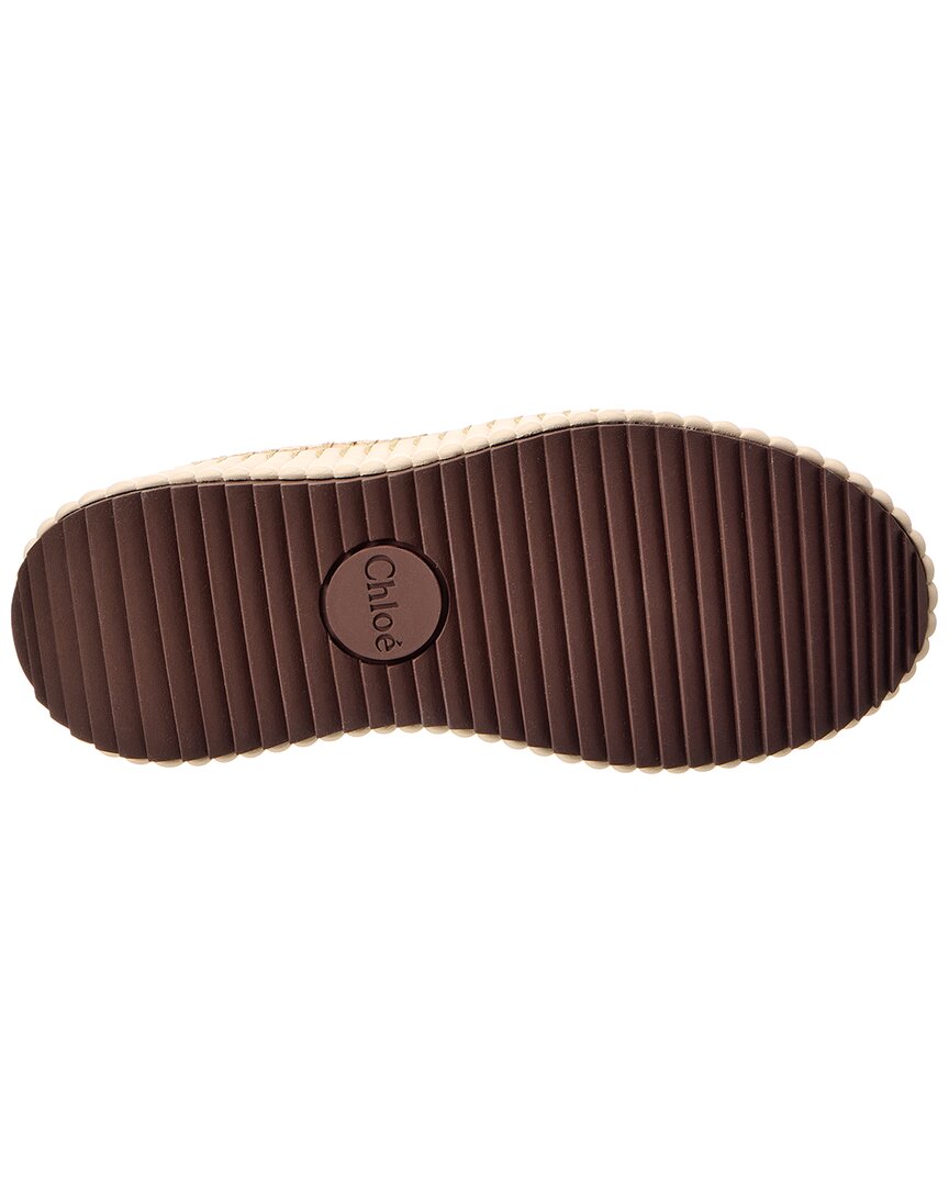 Chloé Chloé Nama Haircalf & Suede Platform Sneaker