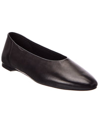 Toteme Leather Ballerina Flat