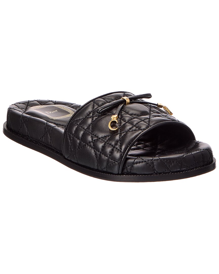 Dior Cannage Quilted Leather Sandal