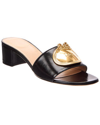 Dior Medallion Leather Sandal