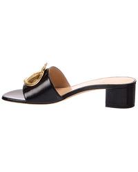 Dior Medallion Leather Sandal