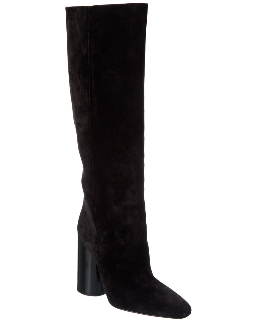 Ferragamo Pampero Suede Knee-High Boot